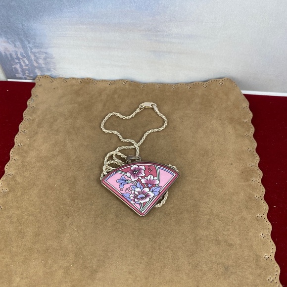 Vintage Michaela Frey Designer Floral Pendant inspired by Art Nouveau designs - Picture 4 of 8